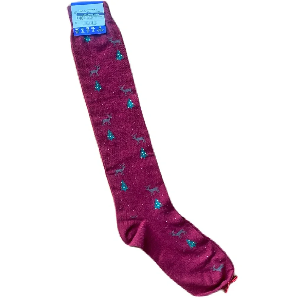 Liles Bespoke Holiday dress socks